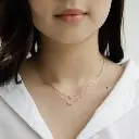 Kalung Liontin Wanita S925 Kristal Aksesoris