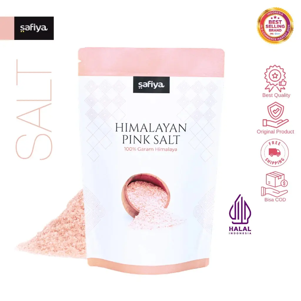 Garam Himalaya 1 Kg Pink Himalayan Salt Original Premium