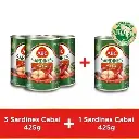 ABC Sarden Saus Cabai 425 g - Buy 3 pcs Get 1 pcs Free