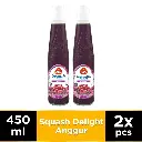ABC Sirup Squash Delight Anggur 450 ml - Twin Pack