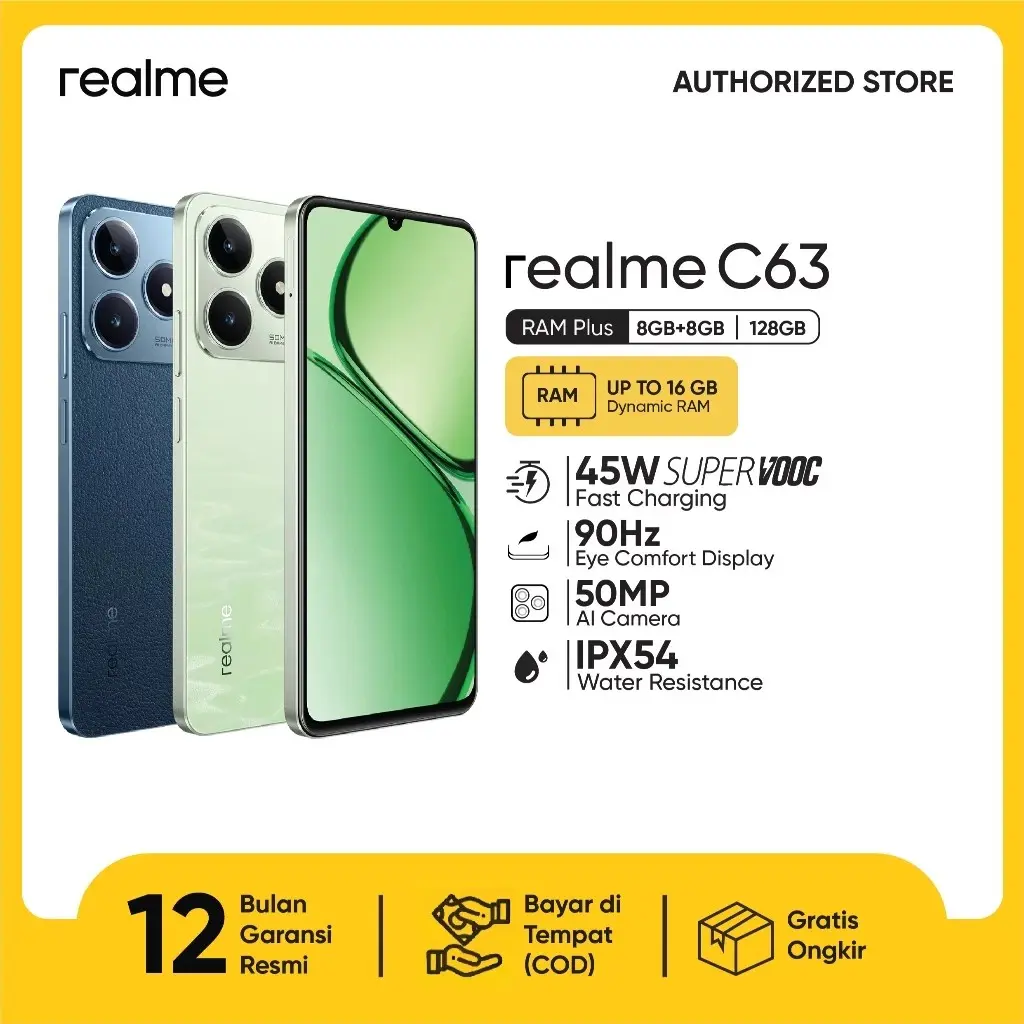 realme C63 8GB+8GB*|128GB