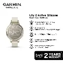 Garmin Lily 2 Active Silicone Band - Lunar Gold/Bone