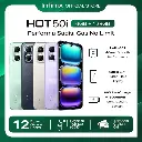Infinix Hot 50i 6/128GB - Up to 12GB Extended RAM - Helio G81 - 6.7 inch 120Hz Punch Hole Display - 48MP AI Lens - 5000 mAh