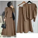 SETELAN ROK WANITA TERBARU DAN KEKINIAN TRENDY SETELAN PALAZO REMAJA DEWASA FASHION TERBARU SIZE M, L, XL, XXL