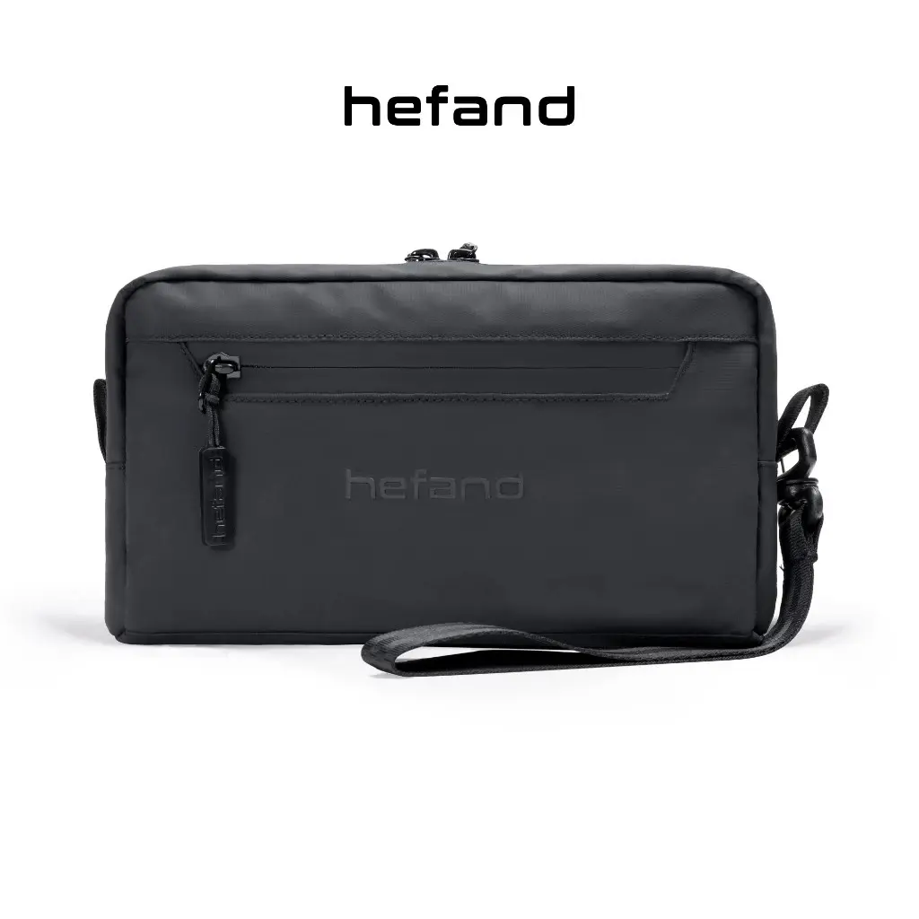 Hefand - Clutch Bag Pria Amora Handbag Slingbag Multifungsi Tas Tangan Cowok Waterproof Anti Air