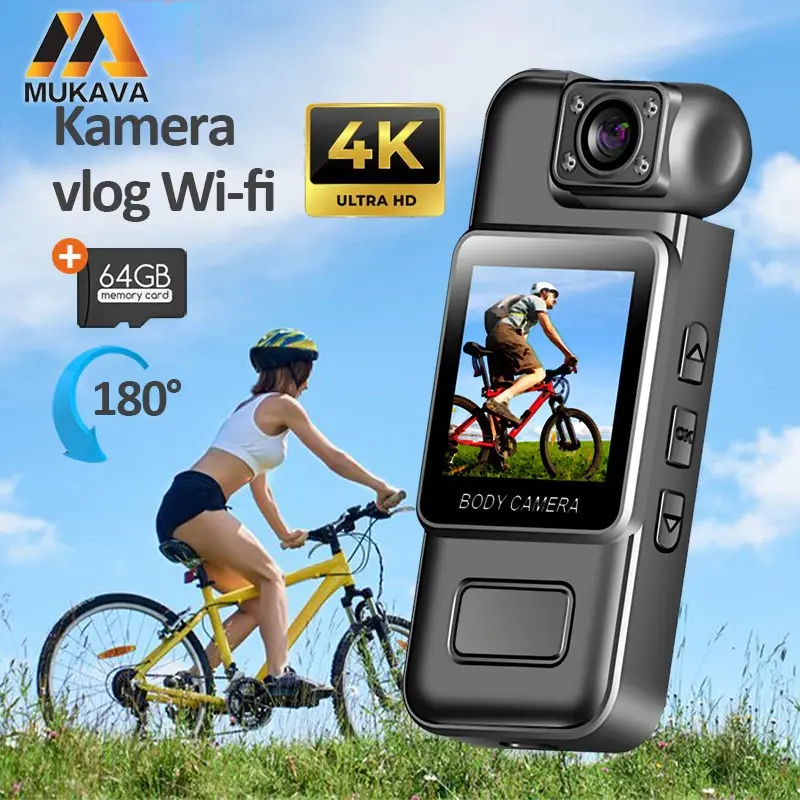 MUKAVA HD1080P Dashcam Motor WiFi Night Vision 2.0'' LCD Layar Loop Recording