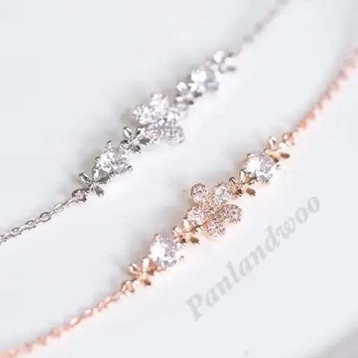 Gelang Tangan Rhodium Wanita Christina
