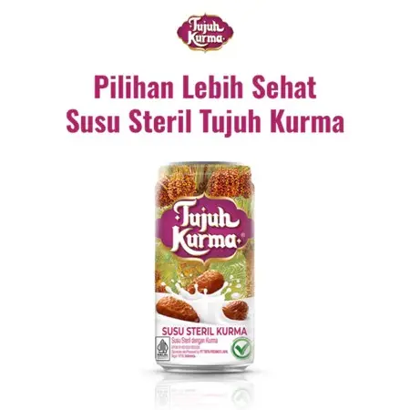 Tujuh Kurma Susu Steril Kurma 189ml