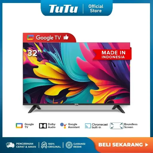 TUTU Google Smart TV 32 inch