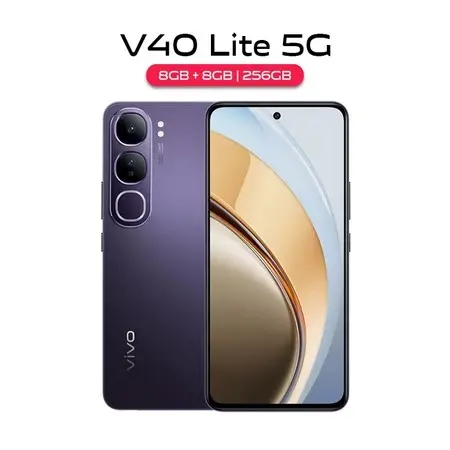 Vivo V40 Lite 5G AI 8/256GB 80W FlashCharge 4 Year Battery Health Garansi Resmi 100% Original