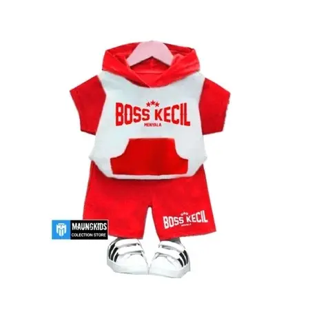 Setelan Baju Anak Set Hoodie Anak 1-5 Tahun hoodie Bos Kecil