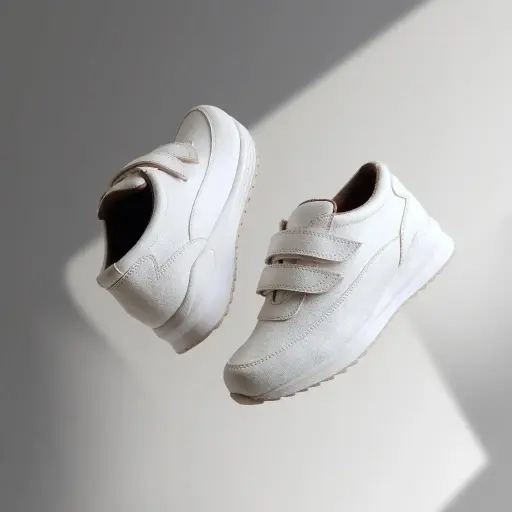Naeera Asuka White - Sepatu Sneakers Putih Perempuan Kets Kuliah